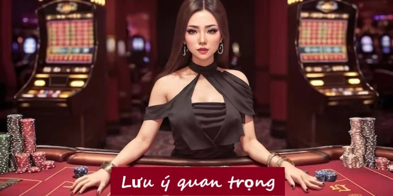 Lưu ý quan trọng cần biết